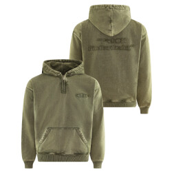 Bram's Fruit Heren cut & sew quarter zip hoodie