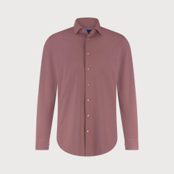 Blue Industry Het uni stretch overhemd |