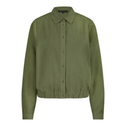 Tramontana jacket cupro look c01-17-801 006501 moss