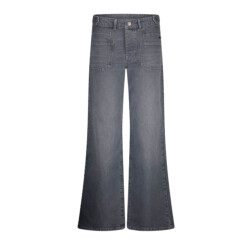 Summum Wide straight leg comfort grey denim jeans 4s2712-5196