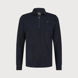 Blue Industry De half-zip lounge jersey trui |