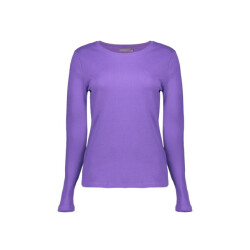 Geisha t-shirt rib round neck 52603-41 380 purple