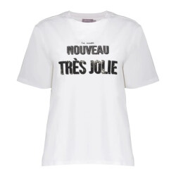 Geisha t-shirt nouveau 52609-41 10 off-white/sand