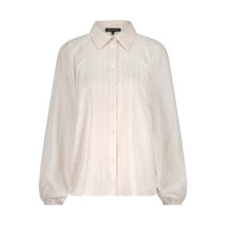 Tramontana puff sleeved blouse c19-17-301 006800 stone