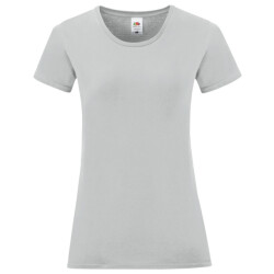 Fruit of the Loom Dames iconic combed cotton t-shirt