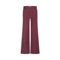 Studio Anneloes Luz stripe trouser bordeaux