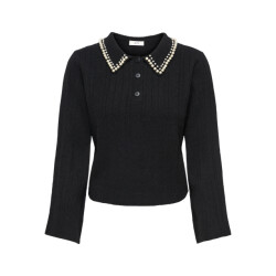 Jacqueline de Yong april life l/s pearl collar pull 15351838 -