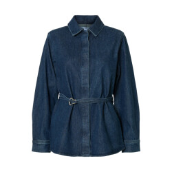 Selected Femme slfrelaxed selma-noa ls denim shirt 16098758 medium blue denim