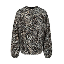 Elvira Collections Blouse sanne navy snake