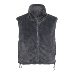 Only Onldana life faux fur waistcoat cc otw antraciet