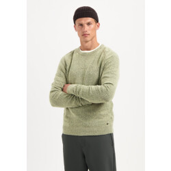 No Excess Pullover crewneck soft wool blend dessin