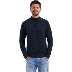No Excess Pullover half zip plated structure night