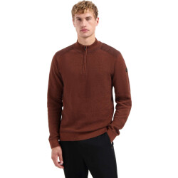 No Excess Pullover half zip plated structure terra