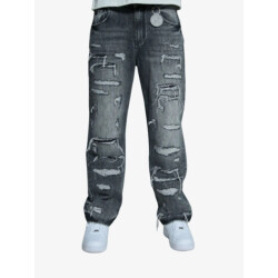 Amicci Heren spijkerbroek manuel grey washed