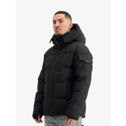 Black Bananas Heren winterjas commander v2 zwart