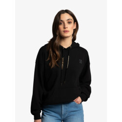 Nikkie Dames hoodie chain zwart