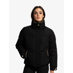 Nikkie Dames winterjas leeds puffer zwart