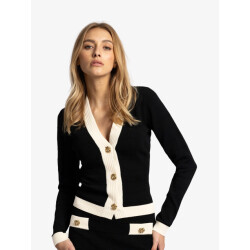 Nikkie Dames vest laos zwart