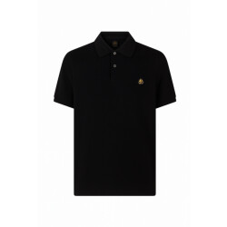 Moose Knuckles Everett gold polo