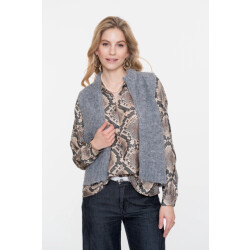 Geisha 54574-29 pullover sleeveless with zipper
