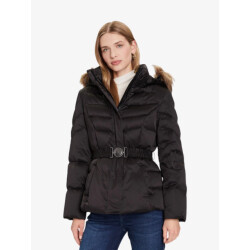Guess Dames winterjas marina short real down zwart