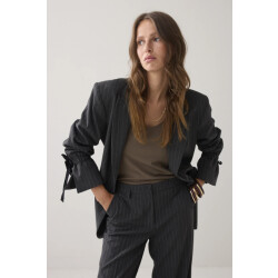 Summum 1s1263-12258 blazer boyfriend pinstripe