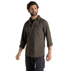 Craghoppers Heren adventure iii nosilife shirt met lange mouwen