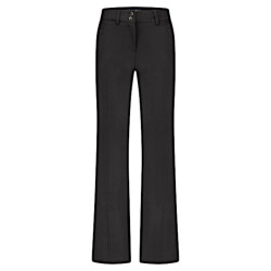 Red Button Broek srb4664 colettte punta zipper black