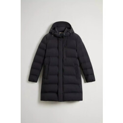Woolrich Men matt stretch long puffer