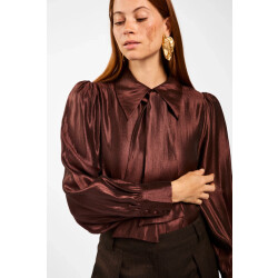 Aaiko Veronne tie shimm blouses