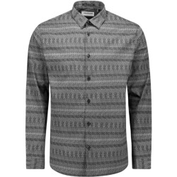 No Excess Shirt stretch allover printed night