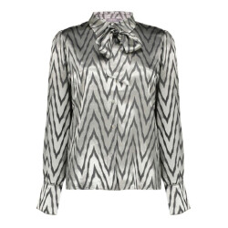 Geisha 53593-32 blouse animal silver