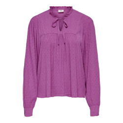 Jacqueline de Yong Lima life l/s tie detail top wvn dia