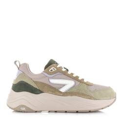 Hub  Glide bone/white/abbystone lage sneakers dames