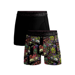 Muchachomalo Boys 2-pack boxer shorts print/solid
