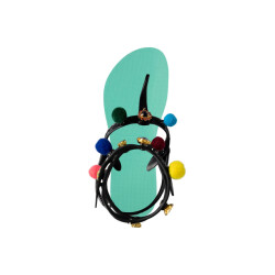 Uzurii Mystique pompom mintgroen