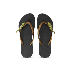 Uzurii Green crocodile switch zwart