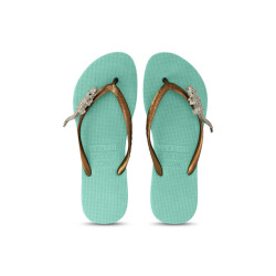 Uzurii Silver crocodile switch mintgroen