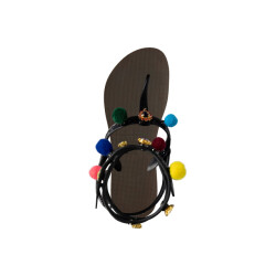 Uzurii Mystique pompom koffie