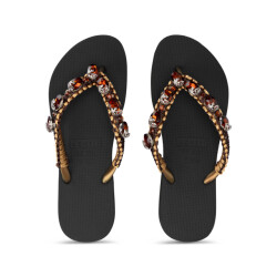 Uzurii Macrame tinkelbel zwart