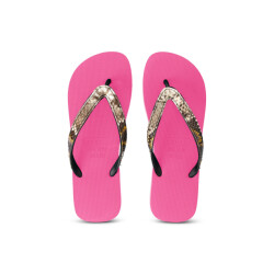 Uzurii Python taupe neon roze