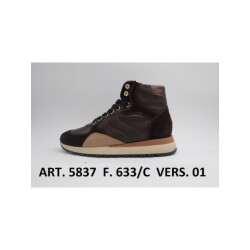 DL Sport hoge sneaker dl - sport bruin