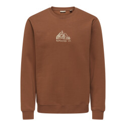 Only & Sons onsconnor simple life reg ls crew s 22035961 sequoia