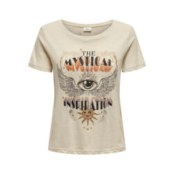 Jacqueline de Yong Vupti slub ss o neck t-shirt
