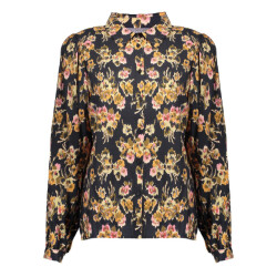 Geisha blouse flowers 53617-20 999 /yellow