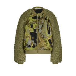 Summum Jacket bomber jacuard teddy mix jackets 1s1204-12298