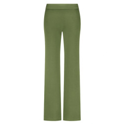 Tramontana structured wide leg trousers e01-17-101 006501 moss