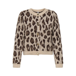 Only onlsybille ls jq button cardigan cs 15358214 irish cream