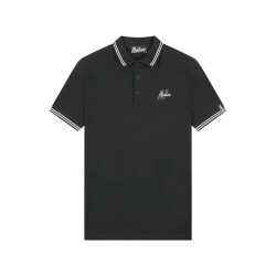 Malelions men signature polo mm2-aw25-03 900 black