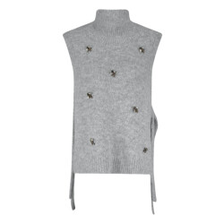 Summum Embellished spencer cozy melange knit spencers 7s7929-7997
